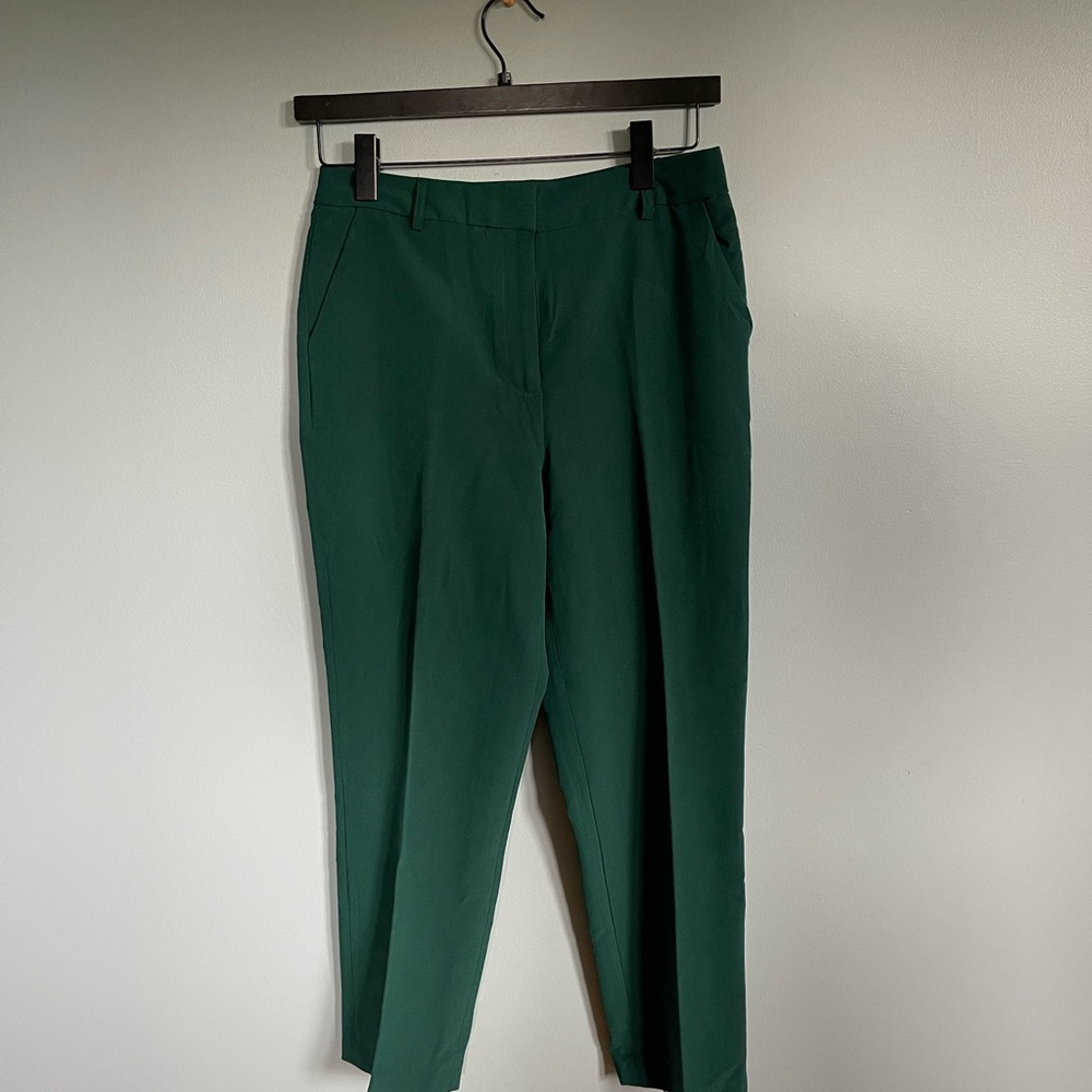 Elegant Green Women's Pants